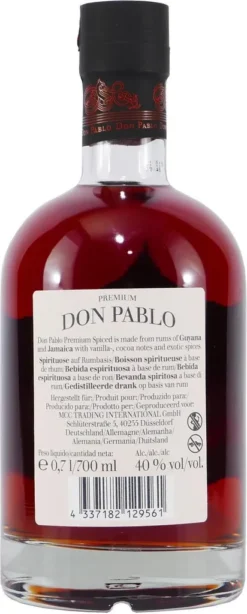Don Pablo Premium Spiced Rum