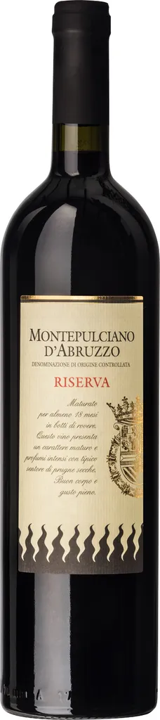 Montepulciano D´Abruzzo Riserva DOC Fiamme Nere Abruzzen Rotwein Trocken