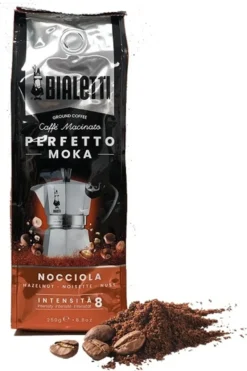 Bialetti Perfetto Moka Nocciola, Kaffee Gemahlen, Röstkaffee, Intensität 8, 250 G, 96080321 -Senseo || Tassimo Verkäufe 7bdf1a37b008b3d95b13560321260c8f