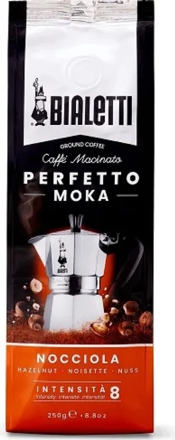Bialetti Perfetto Moka Nocciola, Kaffee Gemahlen, Röstkaffee, Intensität 8, 250 G, 96080321 -Senseo || Tassimo Verkäufe 7c816962197e20521299ff0479fa6b0e
