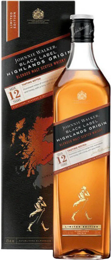 Johnnie Walker Black Label 12 Jahre Highlands Origin Blended Malt Scotch Whisky, 0,7l, Alc. 42 Vol.-% 2 Johnnie Walker Black Label 12 Jahre Highlands Origin Blended Malt Scotch Whisky, 0,7l, Alc. 42 Vol.-% – Bild 2
