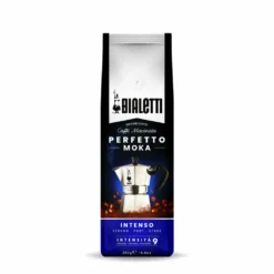 Bialetti Perfetto Moka Stark 250 G, 250 G, Dunkle Röstung, Kaffee, 30% Arabica, 70% Robust, Tasche -Senseo || Tassimo Verkäufe 80f41d155639db78f4fedaad74308dbe