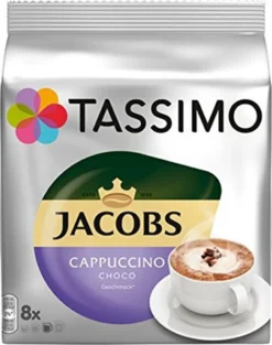 Tassimo Jacobs Cappuccino Choco | 8 T Discs, Kaffeekapseln -Senseo || Tassimo Verkäufe 8380f5c74ecc88431f464e7ab4490c08