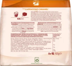 SENSEO Typ Cappuccino Caramel Pads 10er Pack 10 X 8 Getränke -Senseo || Tassimo Verkäufe 8388d84d7e24bdeec6858ddf33fdf4fe