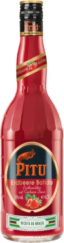 PITÚ Pitu Erdbeer Batida 0,7l Als. 15% Vol. Erdbeere