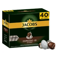 JACOBS Kapseln Espresso Intenso 5 X 40 Nespresso®* Kompatible Kaffeekapseln -Senseo || Tassimo Verkäufe 8499d291f8b8702495416e9e69745b5e