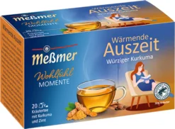Meßmer Würziger Kräutertee Mit Kurkuma Und Zimt Süßlich Würzig 40g -Senseo || Tassimo Verkäufe 84ba73b4159de1098c9bd5ef92ed15a1