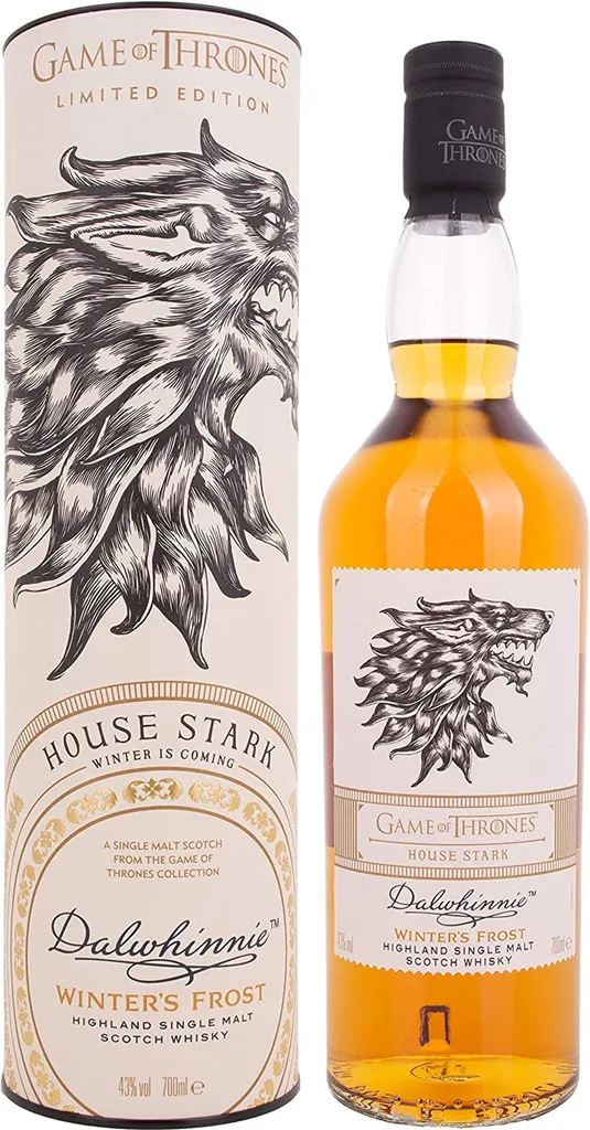 Dalwhinnie Winter's Frost House Stark Game Of Thrones Limited Edition Highland Single Malt Scotch Whisky | 43 % Vol | 0,7 L 8 Dalwhinnie Winter's Frost House Stark Game Of Thrones Limited Edition Highland Single Malt Scotch Whisky | 43 % Vol | 0,7 L – Bild 8