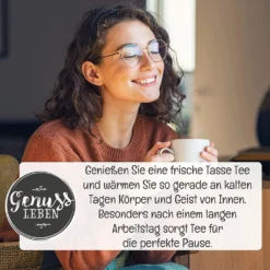 Genussleben Box Mit 75x Teebeutel Im Zufälligen Mix, Min. 10 Versch. Tee Sorten -Senseo || Tassimo Verkäufe 88a9f054fcf76f1e1be1404ab0037ac5