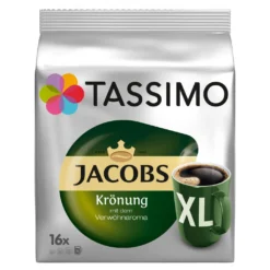 TASSIMO Jacobs Krönung XL 5er Pack Kaffee T Discs Kaffee Kapseln 5 X 16 Getränke -Senseo || Tassimo Verkäufe 8994ff8459479d440ff8702b35815d29