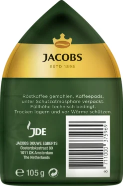 Jacobs Crema Pads | 16 Senseo Kompatible Kaffeepads 7 Jacobs Crema Pads | 16 Senseo Kompatible Kaffeepads -Senseo || Tassimo Verkäufe 8adf09cc7b3d726cc0aa1eac3666bcf5