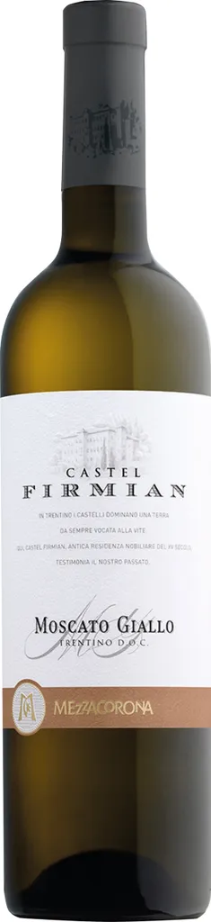Castel Firmian Trentino DOC Castel Firmian Moscato Giallo Wein