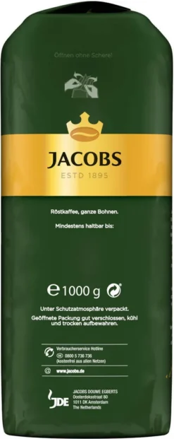 JACOBS Kaffeebohnen Krönung Crema Kräftig 2 X 1kg Ganze Kaffee Bohnen Geröstet -Senseo || Tassimo Verkäufe 8bc875d1bebbbf8fa9b4f1ab391edd57 2