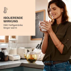 800FB SCHWARZTEE TEEBLUMEN - GESCHENKSET: 800ML TEEKANNE + 6x SCHWARZTEE-TEEROSEN / Schwarzer Tee Teeblüten Mit Natürlichen Blüten / Bedida By Feelino -Senseo || Tassimo Verkäufe 8befdd547322e9bd5903c4f0e7c8c8cd