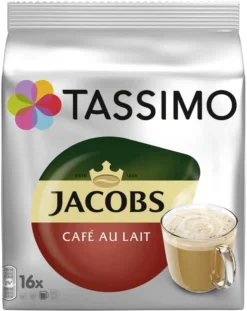 Tassimo Jacobs Café Au Lait | 16 T Discs, Kaffeekapseln -Senseo || Tassimo Verkäufe 8c30c2588485d41b88c1812c730a0e14