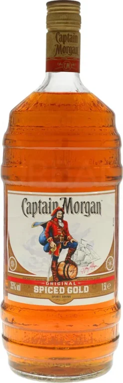 Captain Morgan Original Spiced Gold Barrel Bottle | 35 % Vol | 1,5 L -Senseo || Tassimo Verkäufe 8cb84901a93844995f8895a8be03f492