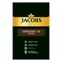 JACOBS Kapseln Espresso Intenso 5 X 40 Nespresso®* Kompatible Kaffeekapseln -Senseo || Tassimo Verkäufe 8d4a776782e41ddaf5472d7122801cd4