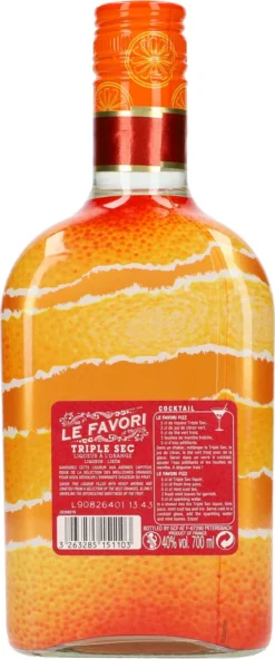 Le Favori Triple Sec Orangenlikoer | 40 % Vol | 0,7 L -Senseo || Tassimo Verkäufe 8daf2dbba99fb6aab1c9b74634017279