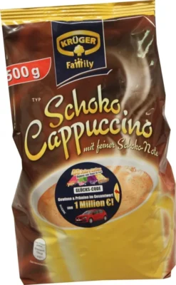 Krüger Family Cappuccino Schoko | 500-g-Beutel -Senseo || Tassimo Verkäufe 9060e912f1bcac61588f6c2b9673b92b