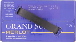 Grand Sud Merlot 13% 3,0L BiB (F) -Senseo || Tassimo Verkäufe 90b41e11967eefa744c08fb3a15c1670