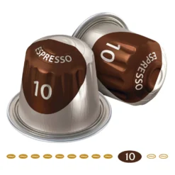 JACOBS Kapseln Espresso Intenso 5 X 40 Nespresso®* Kompatible Kaffeekapseln -Senseo || Tassimo Verkäufe 90b86b85a78f8ef401c874404cf9bc9c