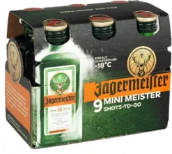 Jägermeister Kräuterlikör Partypackung 35% 9x0,02L
