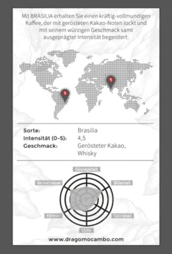 Mocambo Brasilia | Ganze Bohne | 1000g -Senseo || Tassimo Verkäufe 9275ee5592199b999bcff3b277739606