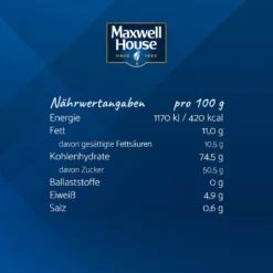MAXWELL HOUSE Typ Cappuccino Löslicher Kaffee 3 X 500 G Instantkaffee -Senseo || Tassimo Verkäufe 9380500b77cc0c96ec27714a22f4c87b