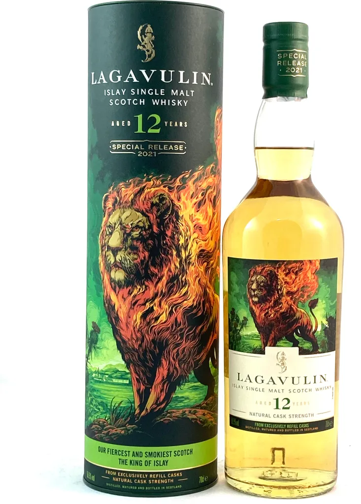 Lagavulin 12 Jahre Special Release 2021 Single Malt Scotch Whisky 0,7l, Alc. 56,5 Vol.-% 2 Lagavulin 12 Jahre Special Release 2021 Single Malt Scotch Whisky 0,7l, Alc. 56,5 Vol.-% – Bild 2