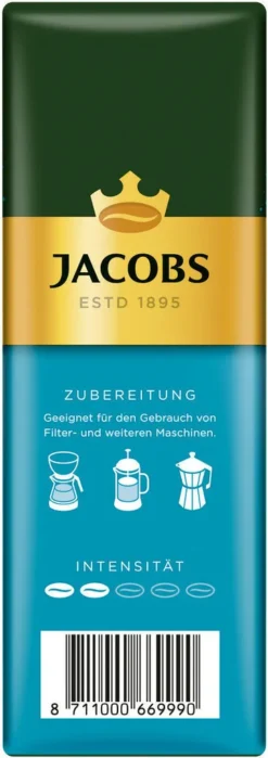 JACOBS Filterkaffee Auslese Mild & Sanft 6 X 500 G Kaffee Gemahlen + 1 Becher+ 1 Dose -Senseo || Tassimo Verkäufe 949b36620280bbc2143d453923322377