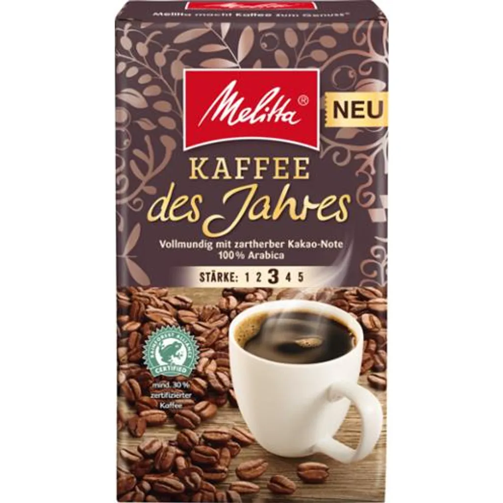 Melitta Kaffee Des Jahres 500g 1 Melitta Kaffee Des Jahres 500g