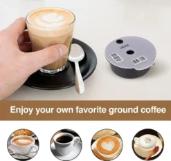 1 Stück Nachfüllbarer Wiederverwendbarer PP Kaffeekapsel Filter Für Bosch Tassimo 180 Ml Kapazität, Lebensmittelqualität -Senseo || Tassimo Verkäufe 9568cf9d045d34fe1e28445831a2c148