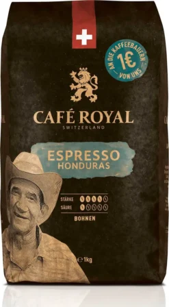 Café Royal Honduras Ganze Bohne Espresso 1kg -Senseo || Tassimo Verkäufe 95a0f9956e9e6f92cbb88b72d776071b