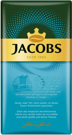 JACOBS Filterkaffee Auslese Mild & Sanft 6 X 500 G Kaffee Gemahlen + 1 Becher+ 1 Dose -Senseo || Tassimo Verkäufe 98644091575d142895ee201f3d037d99