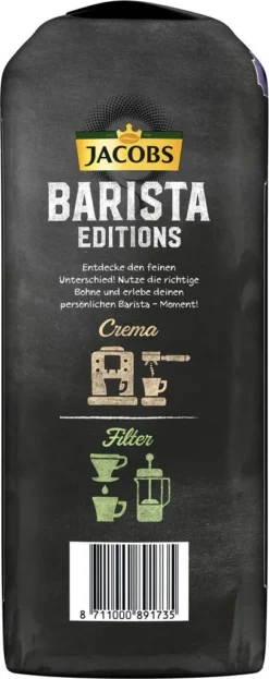 JACOBS Kaffeebohnen Barista Editions Espresso 2x1kg Ganze Bohne + Aluminium Dose Im Barista Design -Senseo || Tassimo Verkäufe 9bafb4a1b6e5bc4a9cbb136fc53f3b2e