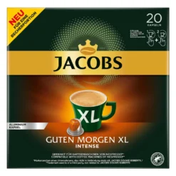 JACOBS Kapseln Guten Morgen XL Intense 200 Nespresso®* Kompatible Kaffeekapseln -Senseo || Tassimo Verkäufe 9c4aae667505af1e22e9c106f699b7d5