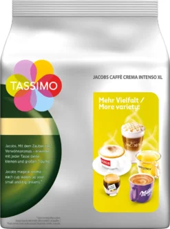 TASSIMO Jacobs Caffè Crema Intenso XL 5er Pack T Discs Kapseln 5 X 16 Getränke -Senseo || Tassimo Verkäufe 9cb7d2466f14772be99e16aca841b9bc