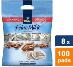Tchibo Feine Milde Kaffee-Pads, 800 Stück (8 X 100 Pads) 14 Tchibo Feine Milde Kaffee-Pads, 800 Stück (8 X 100 Pads) -Senseo || Tassimo Verkäufe 9d123a707f9578b29c5db0f6f13b3655