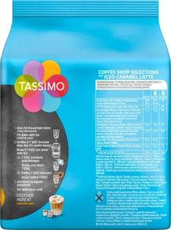 TASSIMO Kapseln Typ Iced Caramel Latte Coffee Shop Selections Discs 40 Getränke -Senseo || Tassimo Verkäufe 9ee7a0a4ba69d78408d1c7f10ba06ee1