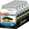 TASSIMO Jacobs Caffè Crema Mild XL 5er Pack T Discs Kaffee Kapseln 5x16 Getränke