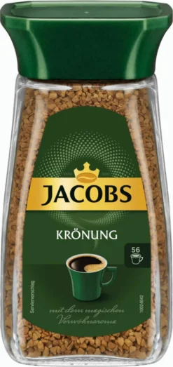 JACOBS Krönung 6 X 100g Löslicher Kaffee Instantkaffee 6 Gläser Löskaffee -Senseo || Tassimo Verkäufe 9f3814c970b0e949c72311ebb0986f23