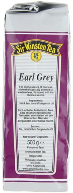 Sir Winston Tea Earl Grey | Loser Tee | 500g -Senseo || Tassimo Verkäufe a01e10f3cfea34703f146f00740d8498