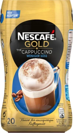 Nescafé® Nescafé Gold Typ Cappuccino Weniger Süß | 250g Dose -Senseo || Tassimo Verkäufe a033d965c599f017d9554ad79c50d7de