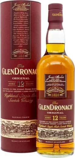 The GlenDronach 12 Jahre Original Highland Single Malt Scotch Whisky In Geschenkpackung | 43 % Vol | 0,7 L -Senseo || Tassimo Verkäufe a07405cc98af2c251212a1808e61d54f