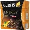 Curtis Schwarzer Tee Energy Mit Vitaminen B Vitaminen Komplex 15 Pyramidenbeutel Tee