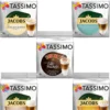 TASSIMO Kapseln Latte Macchiato Vielfaltspaket Discs 40 Getränke 5 Sorten Kaffee