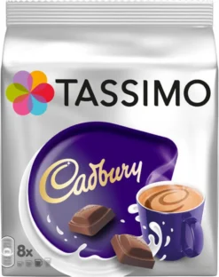 Tassimo® Cadbury®, Heisse Schokolade, 8 MAXI-Kapseln,= 8 Getränke