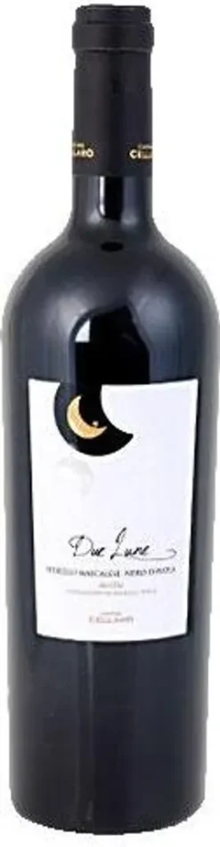 Nero D`Avola Nerello Mascalese IGT Due Lune 2018 Cantine Cellaro, Trockener Rotwein Aus Sizilien