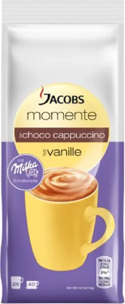 Jacobs Choco Cappuccino Typ Vanille 500g -Senseo || Tassimo Verkäufe a52094103aba510f15f6221e49d9d914