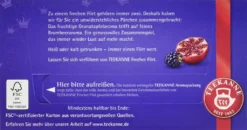 Teekanne Früchtetee Frecher Flirt | 20 Teebeutel -Senseo || Tassimo Verkäufe a832bbe123fc6298e042d90565bc0206